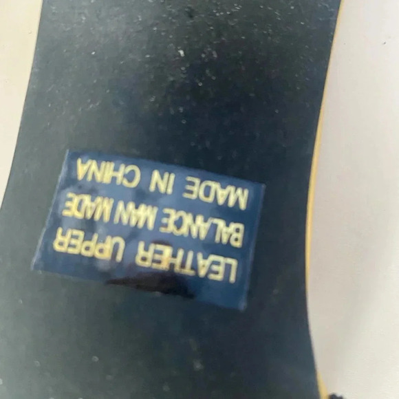 y2K Square Toe Slip On Block Heel Sandals Womens 8.5 Rhinestones 90s - Picture 5 of 8